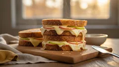 Zo maak je een knapperige sandwich met appel en kaas in minder dan 10 minuten